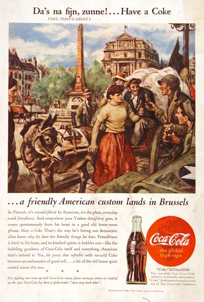 1945 Coca Cola Brussels #003854