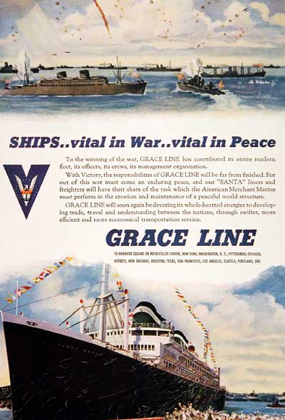 1945 Grace Line #003831