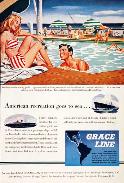 1946 Grace Criuse Ships #003883