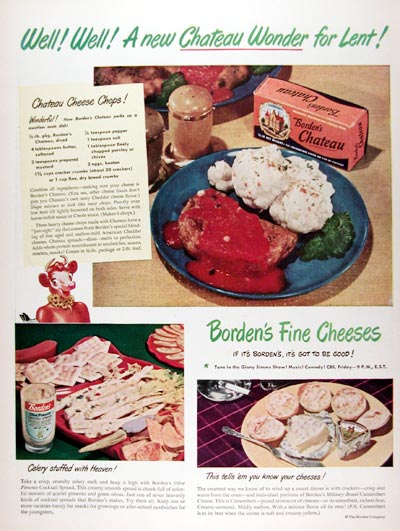 1947 Borden's Fine Cheeses #023833