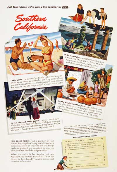 1947 Southern California Vacation #003936