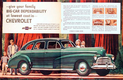 1947 Chevrolet Fleetmaster Classic Ad #000430