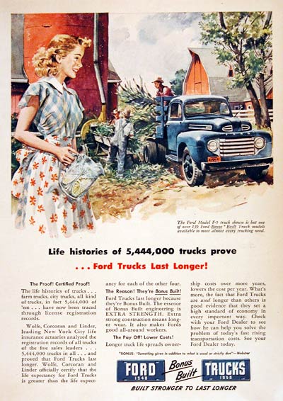 1948 Ford Trucks #004366