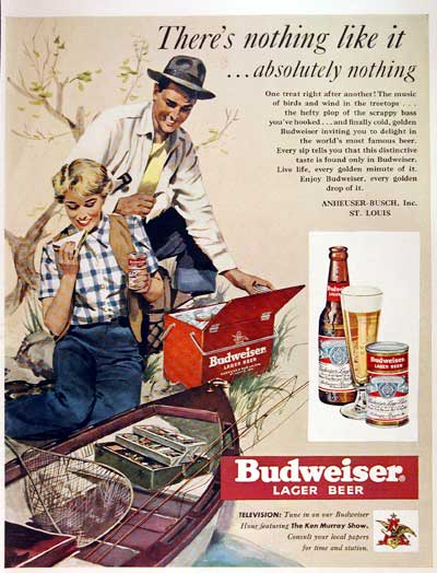 1950 Budweiser Beer #002947