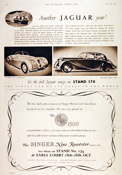 1950 Jaguar #003110