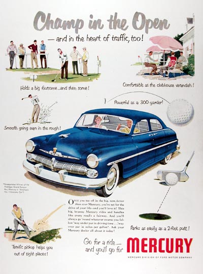 1950 Mercury Sport Sedan #024444