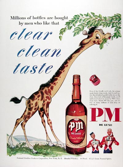 1950 PM Blended Whiskey #023640