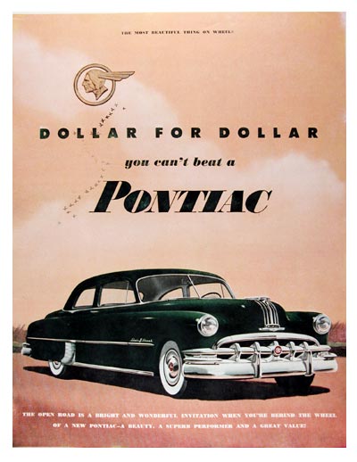 1950 Pontiac Chieftain Club Coupe #024438