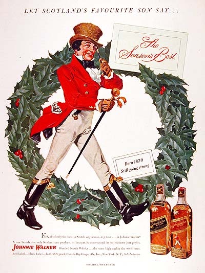 1951 Johnnie Walker Scotch #003726