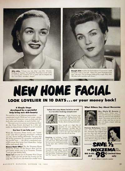 1951 Noxema Skin Cream  #001931
