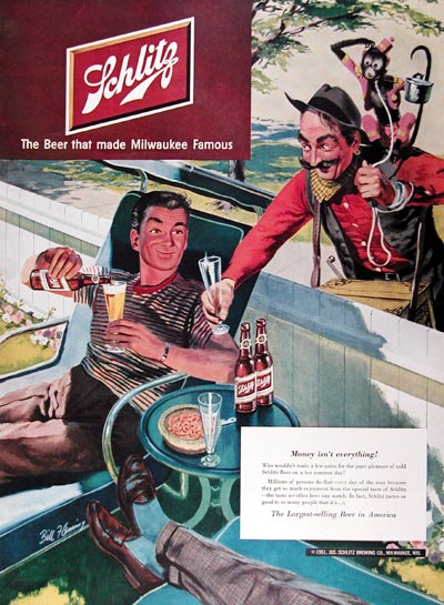 1951 Schlitz Beer #024495
