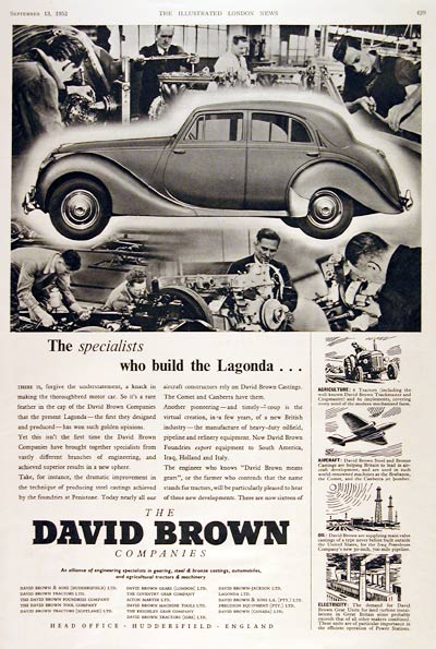 1952 David Brown Lagonda #003141