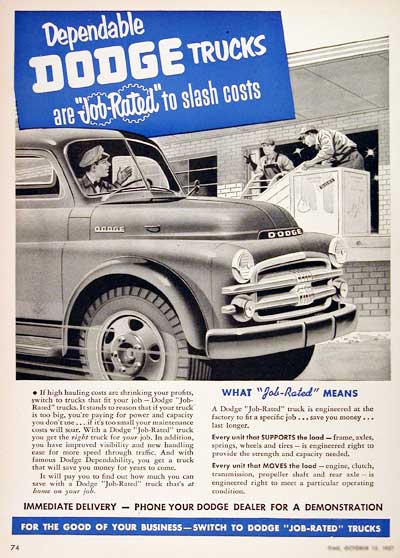 1952 Dodge Trucks #002903
