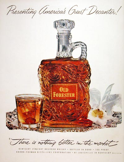 1952 Old Forester Whiskey #004069