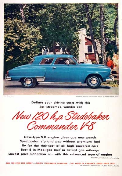 1952 Studebaker Commander #002906