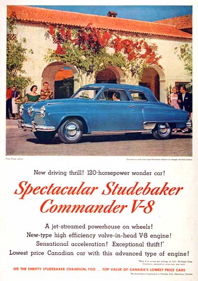 1952 Studebaker Commander #002907