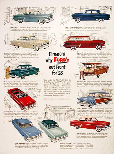 1953 Ford Model Line #004041