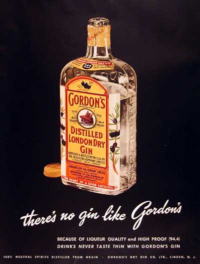 1953 Gordon's Gin #002815