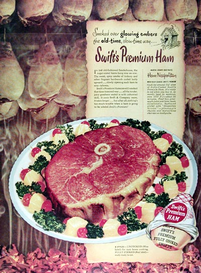 1953 Swift's Premium Ham #024604