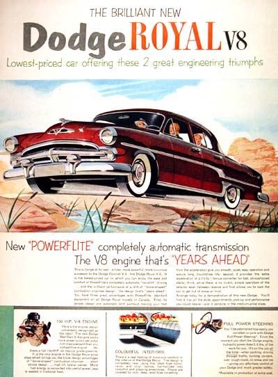 1954 Dodge Royal Sedan #002253