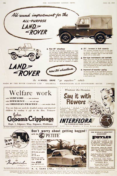 1954 Land Rover #003157