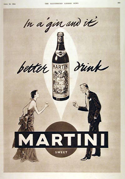 1954 Martini Vermouth #003159