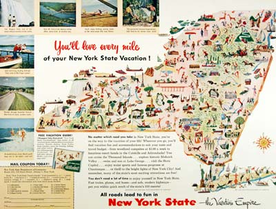 1954 New York State Tourism #001468