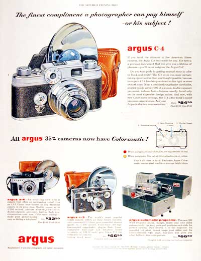 1955 Argus Camera Line #003802