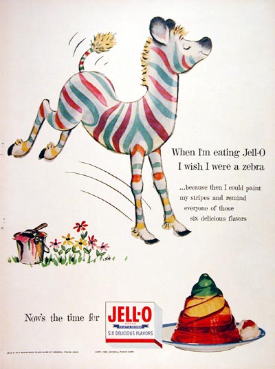 1955 Jell-O Desserts #007162