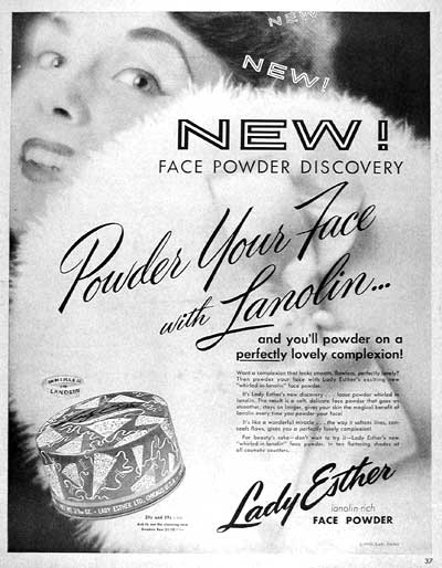 1955 Lady Esther Face Powder #003769