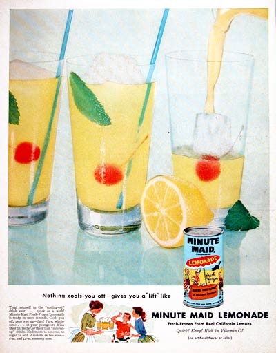 1955 Minute Maid Lemonade #004098
