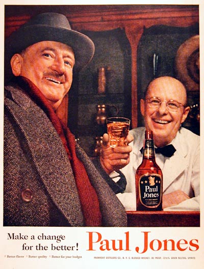 1955 Paul Jones Whiskey #006820