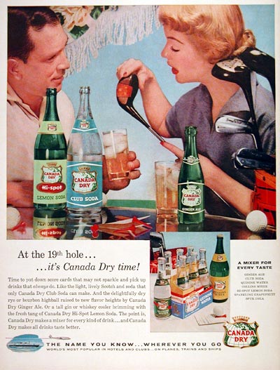 1956 Canada Dry Mixers #007564