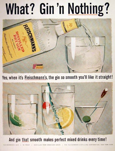 1956 Fleischmann's Dry Gin #004431