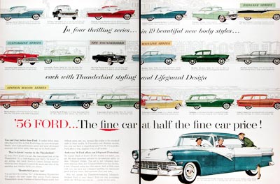 1956 Ford Model Line #009391
