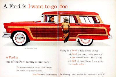 1956 Ford Country Squire #007613