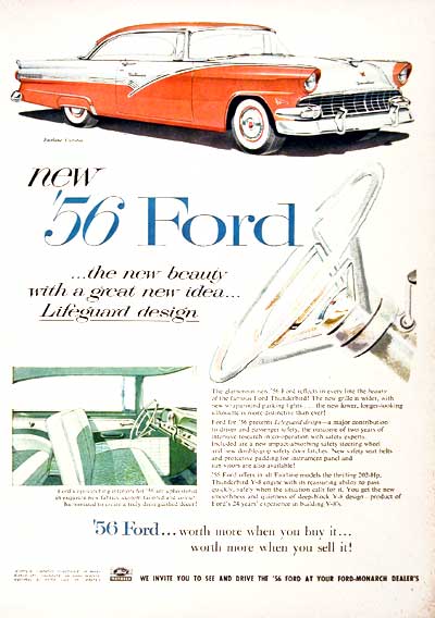 1956 Ford Victoria Fairlane #001682