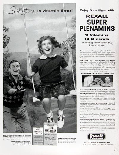 1956 Rexall Super Plenamins #009350
