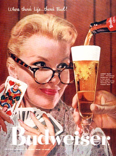 1957 Budweiser Beer #002307