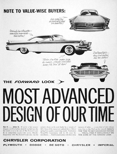 1957 Chrysler Forward Design #006747