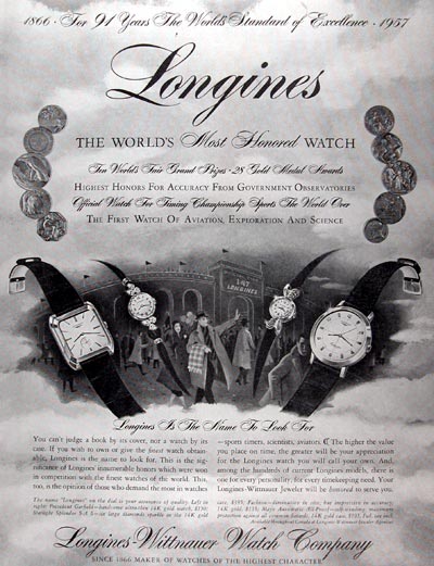 1957 Longines Watch Co. #014821