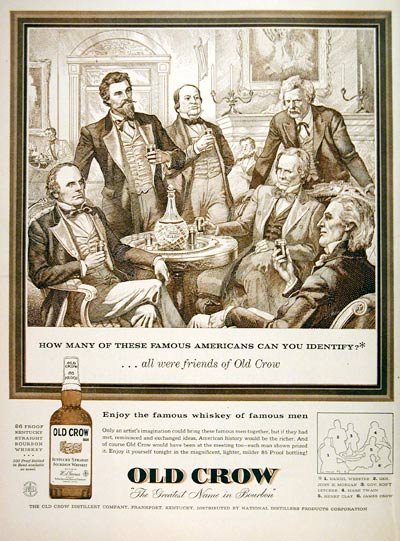 1957 Old Crow Whiskey #006878
