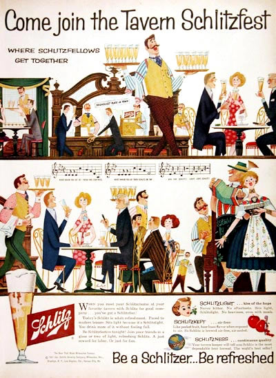1957 Schlitz Beer #006756