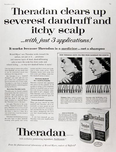 1957 Theradan Anti-Dandruff #014825