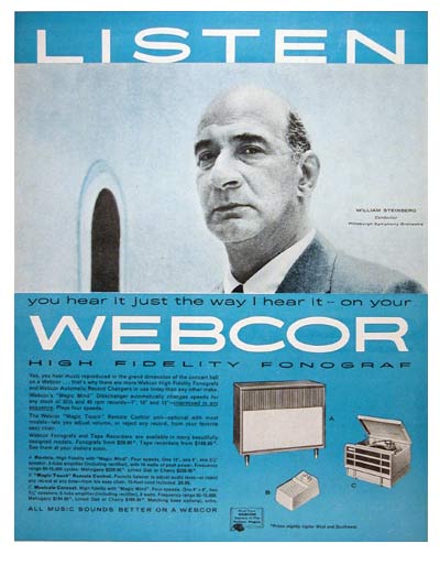 1957 Webcor Phonograph #007207