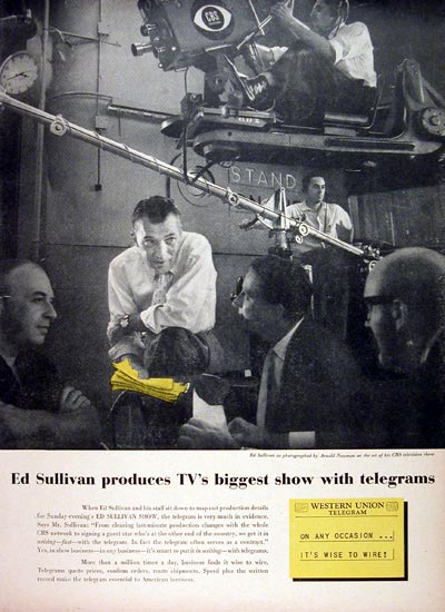1957 Western Union Telegram #007085