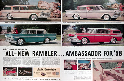 1958 AMC Rambler Ambassador Line #014714