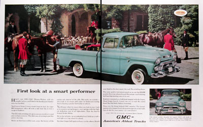 1958 GMC Pickup Trucks #014717
