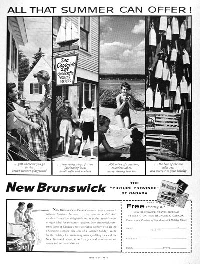 1958 New Brunswick Tourism #002298