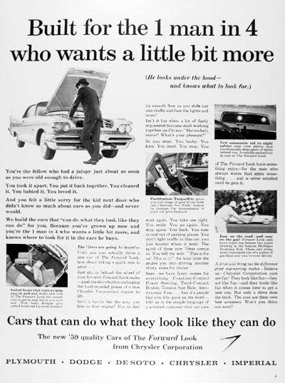 1959 Chrysler Forward Look #024852